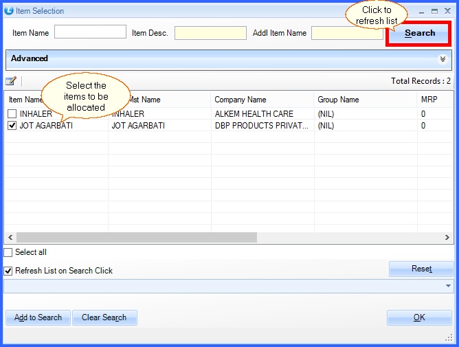 fmcg setup item groups 5